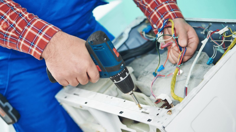 Gebze Şenocak Şenocak çamaşır makinesi kart tamiri – Su almama arızası orijinal parça ile giderildi. - Teknik servis örneği